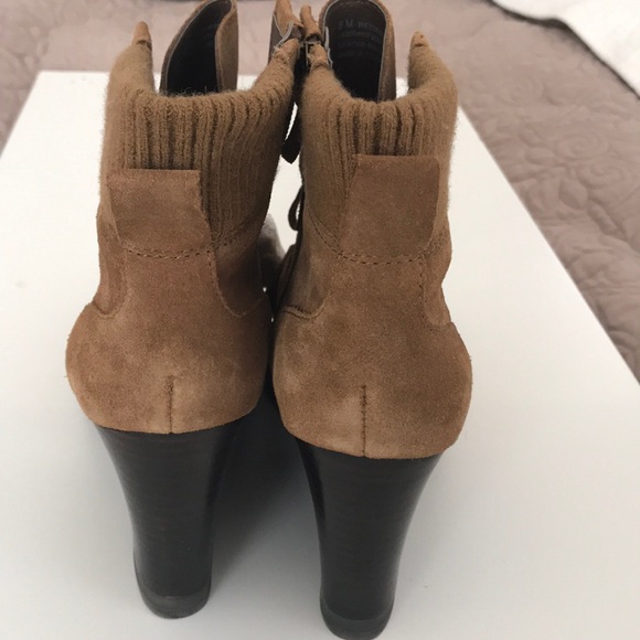 NWOT. Beautiful and comfy brown booties. - Picture 3 of 7